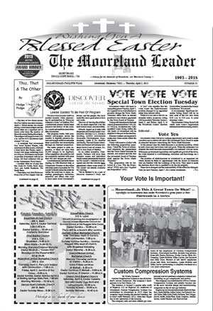 The Mooreland Leader Page 3